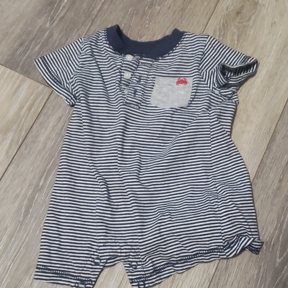 2 Carter's Infant Boys Rompers - Picture 3 of 3